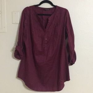 Ana Long Sleeve Long Shirt